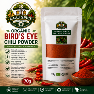 Organic Bird’s Eye Chili Powder